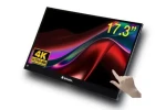 17,3" Verbatim PMT-17-4K černá / Přenosný monitor / IPS / dotykový / 4K 3840x2160 / 400 cd/m2 / USB-C (32239)