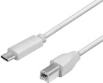 Logilink propojovací kabel USB 2.0 C samec na USB-B samec / 1m (CU0160)