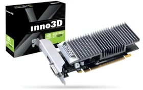 Inno3D GeForce GT 1030 2GB / GT1030 1227-1468MHz / 2GB GDDR5 6000MHz / 64bit / DVI-D + HDMI / pasivní (N1030-1SDV-E5BL)