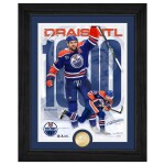 Obraz Edmonton Oilers NHL Leon Draisaitl 1000 Points Bronze Coin