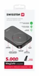 SWISSTEN 22013975 POWER BANK 5000 mAh černá / Power Bank / 20W / USB-C / Qi (22013975)