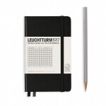 Zápisník Black, Pocket, 187 p., čtverečkovaný