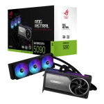 Asus GeForce RTX 5090 ROG Astral OC Liquid Cooling 32GB / 2580MHz / 32GB GGDR7 / 512-bit / 2x HDMI + 3x DP / 1000W (16) (90YV0LW2-M0NA00)