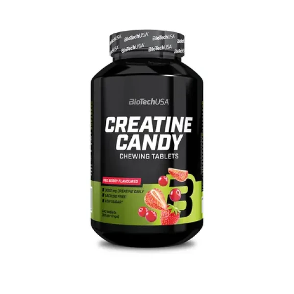 BioTech Creatine Candy red berry 240 tbl (18765)