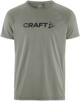 Běžecké tričko CRAFT CORE Essence Logo - zelená Velikost textilu: 4XL