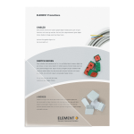 Djois samolepicí kapsa rohová, 100 x 100 mm, transparentní, 12 ks