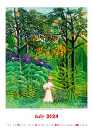 Nástěnný Henri Rousseau Art Naive 2024