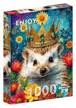 Puzzle Korunovaný ježek 1000 dílků