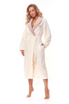 Dámský župan 2314 Duo cream - L&L krémová XXL