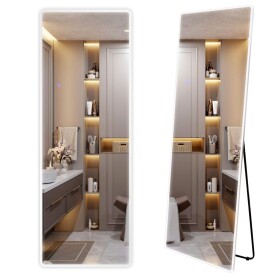 REA - Zrcadlo LED Classico 60x170cm White HOM-07055