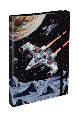 Desky na školní sešity A4 Pixel Space