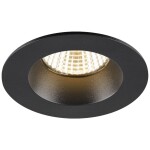 SLV 1007442 NEW TRIA UNIVERSAL 68 LED vestavné svítidlo, LED, 8.6 W, černá