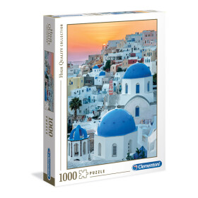Clementoni Puzzle Santorini / 1000 dílků - Clementoni