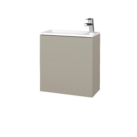Dřevojas - Koupelnová skříňka VARIANTE SZD 50 umyvadlo Zoom - M05 Béžová mat / M05 Béžová mat / Levé 327828