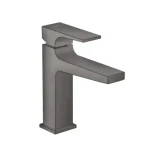 Hansgrohe - Umyvadlová baterie s výpustí Push-Open, kartáčovaný černý chrom (32507340)