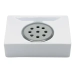 Spirella QUADRO mýdlenka bílá / porcelán (7610583001542)