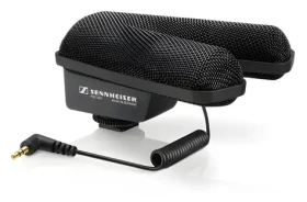 Sennheiser MKE 440 černá / Kondenzátorový mikrofon / Stereo / Super kardioidní / Low-pass filtr / Pro fotoaparát (S506258)