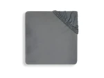 Jollein Prostěradlo napínací 120x60 cm Storm Grey / Prostěradlo / 100% bavlna (511-507-00094)