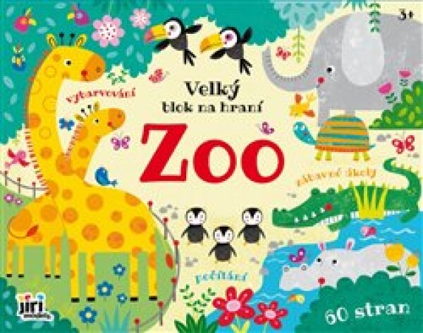 Velký blok na hraní ZOO - Zábavné úkoly - Kolektiv