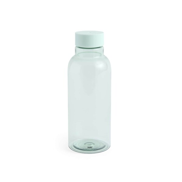 HAY Lahev na vodu Miz No. 2 Ice Blue – 540 ml, modrá barva, plast