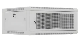 Lanberg WF01-6604-23S šedá / Nástěnný rozvaděč / 19" / 4U / 600x600 mm / nosnost 60 kg (WF01-6604-23S)