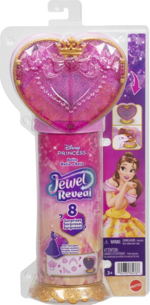 Disney princezny princezna s překvapením - Bella - Mattel Disney