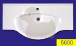Koupelnová skříňka s umyvadlem Keramia Pro 102x55 cm bílá PRO100DV PRO100DV