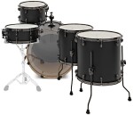 Premier Artist 22" 5pc Heavy Rock Shell Pack Matte Black