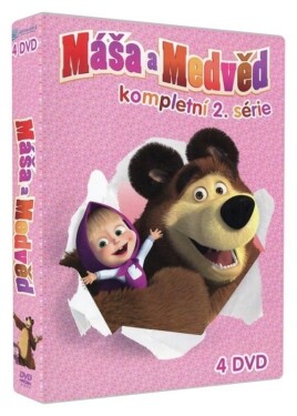 Máša a medvěd 5-8, kolekce 4 DVD