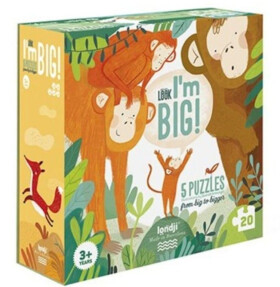 LONDJI Puzzle Já jsem velký - 20 pcs
