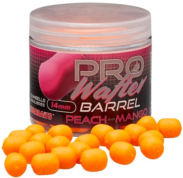 Starbaits Boilies Wafter Pro Peach & Mango 14mm 50g,Starbaits Boilies Wafter Pro Peach & Mango 14mm 50g