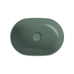 CERSANIT - UMYVADLO NA DESKU MODUO 50 OVÁL, GREEN MATT, KARTON K116-130