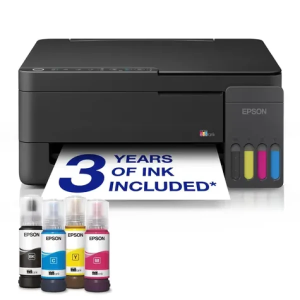 Epson EcoTank ET-2910 černá / Inkoustová multifunkce / A4 / tisk skenování kop. / USB Wi-Fi (C11CL62404)
