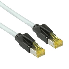 Secomp 21.05.9600 RJ45 síťové kabely, propojovací kabely CAT 6A S/FTP 10.00 m šedá dvoužilový stíněný, bez halogenů, samozhášecí 1 ks