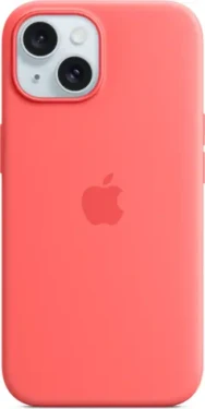 Apple Silikonové s MagSafe iPhone 15, světle melounová MT0V3ZM/A