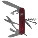 Victorinox Midnite Manager 0.6366.T2 švýcarský kapesní nožík s LED světlem počet funkcí 10 modrá (transparentní)