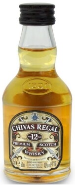 Chivas Regal Blended Scotch Whisky 12y 40% 0,05 l (holá lahev)