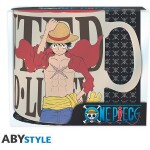 One Piece Keramický hrnek 460 ml - Luffy &amp; Wanted