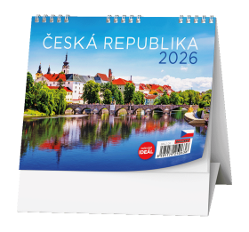 Stolní kalendář 2026 Baloušek IDEÁL - Česká republika