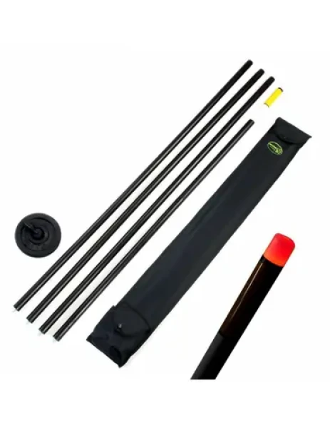 Holdcarp Tyčová bójka s automatickým světlem Červená 10m (50695012R)