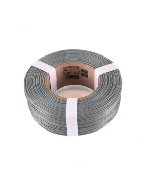 PLA REFILL filament z recyklátu stříbrný (šedý) 1,75 mm Smartfil 1 kg