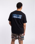 Tričko Patagonia M's Boardshort Logo Pocket Responsibili-Tee® Ink Black