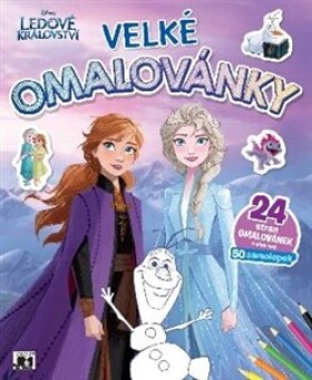 Velké omalovánky Ledové království