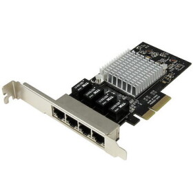 StarTech 4-Port Gigabit Network Card - síťová karta / PCI Express / Intel I350 NIC (ST4000SPEXI)