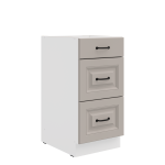 Spodní skříňka Stilo 40 D 3S BB - Premium Box Barva korpusu: Dub artisan, Barva dvířek: Grafit