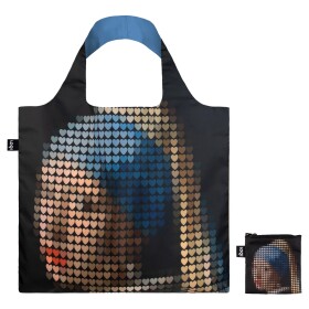 Skládací nákupní taška LOQI PIX & LOVE Girl with a Pearl Earring