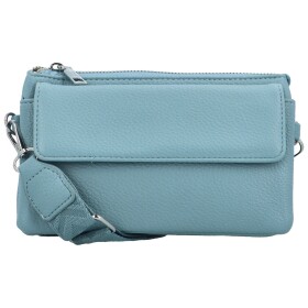 Trendy dámská crossbody kabelka Santiana Lea, džínově modrá