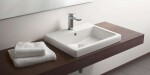 DURAVIT - Vero Umyvadlo zápustné 55x47x18 cm, s 1 otvorem pro baterii, s WonderGliss, alpská bílá 03155500001