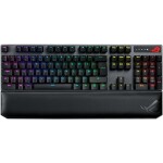 ASUS ROG Strix Scope NX WD (US) černá / Herní klávesnice / USB-A+BT 5.2+RF 2.4GHz / ROG NX RED / PBT / RGB / US layout (90MP02I6-BKUA01)