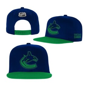 Outerstuff Dětská kšiltovka Vancouver Canucks NHL Essentials Flatbrim Snapback